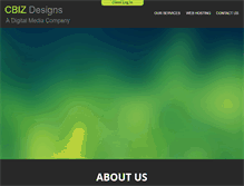 Tablet Screenshot of cbizdesigns.com